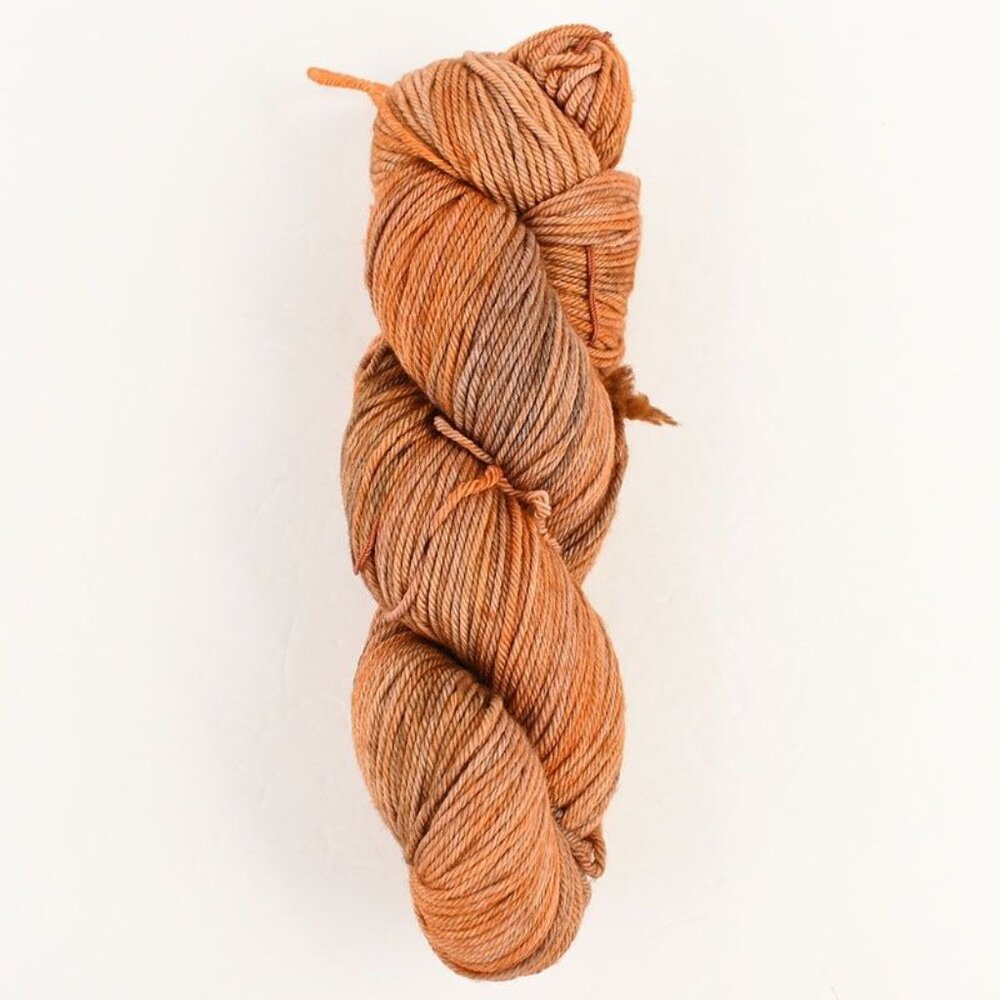 Madelinetosh DK Twist Yarn Superwash Merino Wool Hand-Dyed Brick Dust